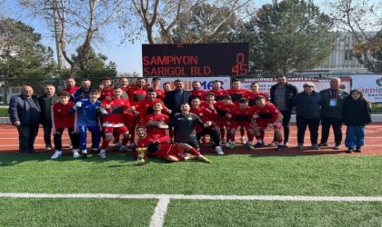 Sarıgöl Belediyespor 16da 16 yaparak şampiyon oldu