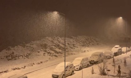 Sarıkamış güne karla başladı