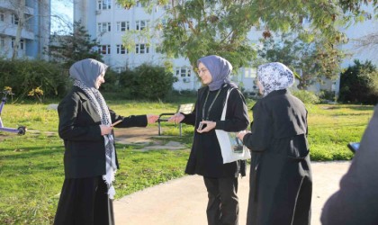Tıp Fakültesi öğrencileri İsrailin zulmüne sessiz kalmadı