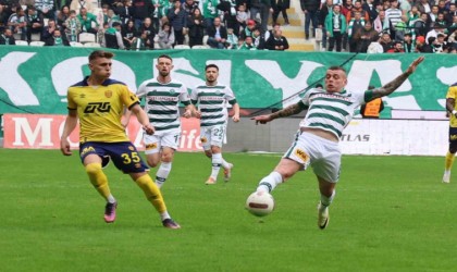 Trendyol Süper Lig: Konyaspor: 1 - MKE Ankaragücü: 0 (İlk yarı)