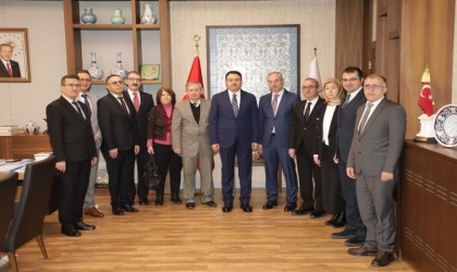 Vali Işın, Kütahya Defterdarı Bakırı ağırladı