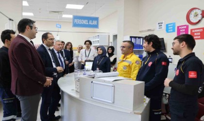 Yeşilhisarda sağlık hizmetleri değerlendirildi