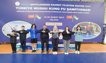 Yunusemreli wushucular Yalovadan 6 madalya ile döndü
