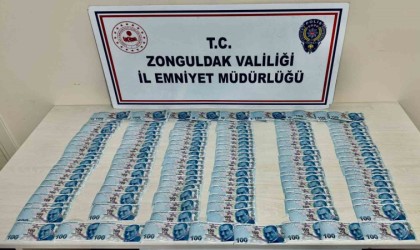 Zonguldakta sahte para ele geçirildi