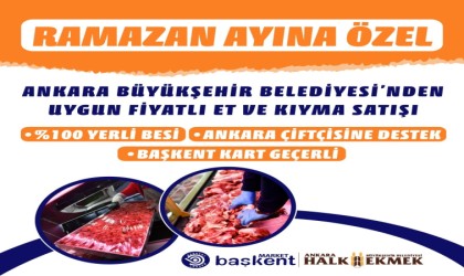 ABBden Ramazan ayına özel uygun fiyatlı et ve kıyma satışı