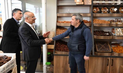 AK Parti Malatya Büyükşehir Başkan Adayı Sami Erden Esnaf ziyaretleri