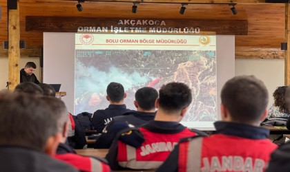 Akçakocada kamu kurum personeline yangın eğitimi