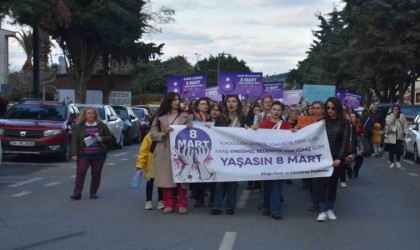 Aliağada 8 Mart Dünya Emekçi Kadınlar Günü kutlandı