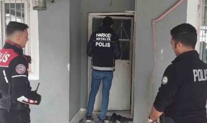 Antalyada uyuşturucu operasyonu: 17 tutuklama