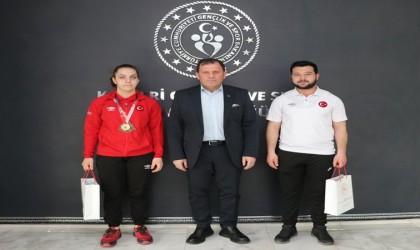 Avrupa üçüncüsü Kayserili sporcu Yunanistan yolcusu