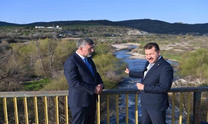 Başkan Yılmaz, Simav çayı için düğmeye bastı