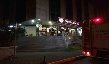 Dönercide korkutan yangın