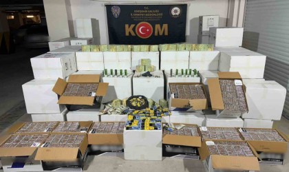 Eskişehirde 1 milyon TL değerinde tütün ürünü ele geçirilirdi