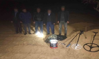 Gaziantepte tarihi eser kaçakçılarına suçüstü: 6 gözaltı
