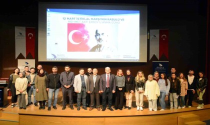 İstiklal Marşının kabulü ve Mehmet Akif Ersoy anıldı