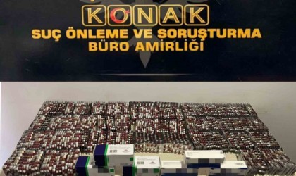 İzmirde 2 adrese uyuşturucu baskını: 4 tacir gözaltında