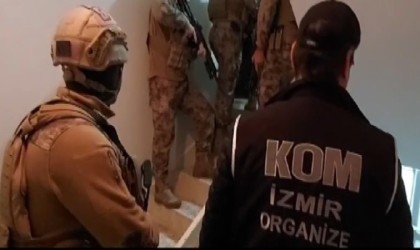 İzmirde suç örgütü lideri Maraza ve çetesine operasyon