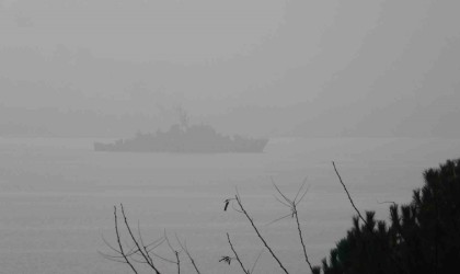 İzmit Körfezinde sis etkili oluyor