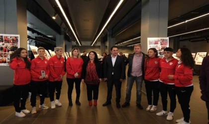 Kadın ve spor konulu sergide ALG Spora yoğun ilgi