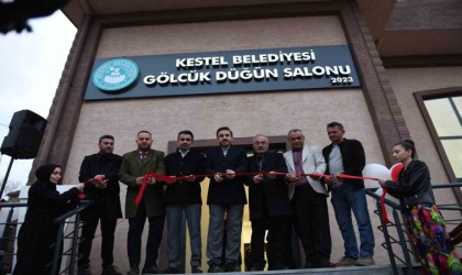 Kestel Belediyesinden Gölcük ve Ümitalana düğün salonu