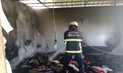 Kırıkhanda ev yangını