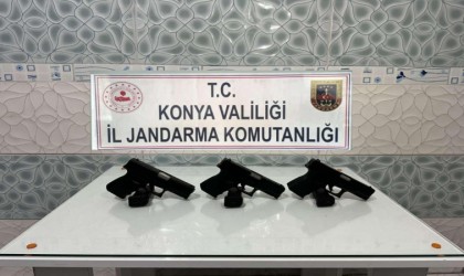Konyada silah kaçakçılarına operasyon: 4 gözaltı