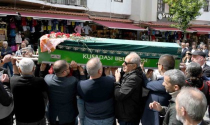 Kuşadalı turizmci son yolculuğuna uğurlandı
