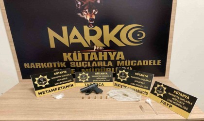 Kütahyada 2 uyuşturucu taciri tutuklandı