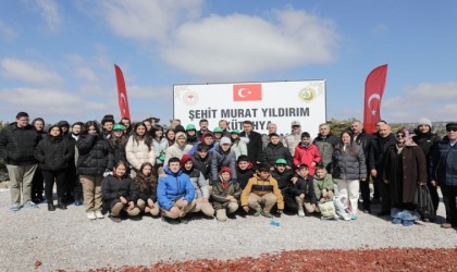Kütahyada orman şehitlerinin ismi hatıra ormanında yaşayacak