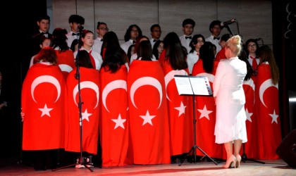 Manisa ve ilçelerinde İstiklal Marşının 103. yılı kutlandı