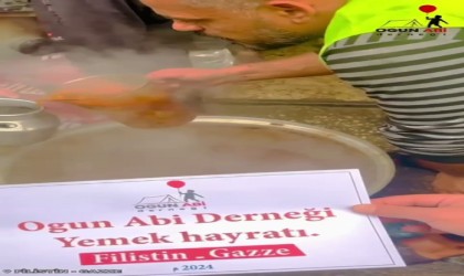 Ogün Abi Derneğinden Filistine yardım