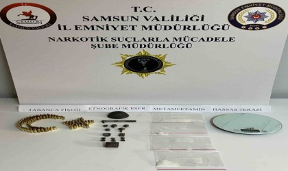 Oto tamirci dükkanına uyuşturucu operasyonu: 2 gözaltı