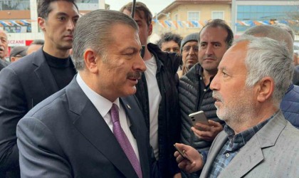 Sağlık Bakanı Fahrettin Koca Düzcede