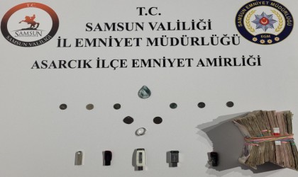 Samsunda şüpheli şahsın üzerinden tarihi eserler çıktı