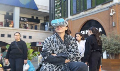 Sanal gözlükle Mersini keşfettiler