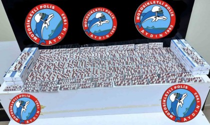 Şüpheli araçta bin 402 adet sentetik hap ele geçirildi