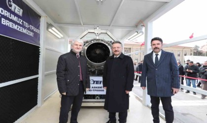 Vali Aksoy ve Prof. Dr. Mahmut Faruk Akşit milli motorları inceledi