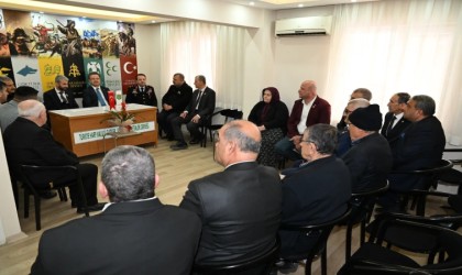 Vali Ünlü, şehit aileleri ve gazi derneklerini ziyaret etti