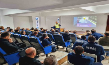 VEDAŞ personeline trafik eğitimi