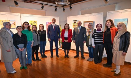 Yalovada sağlıkçılar adeta ressamlara taş çıkardı