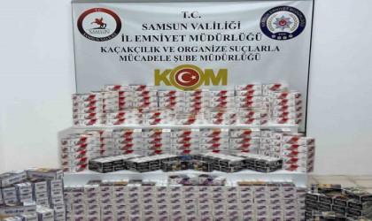 77 bin 600 adet sahte bandrollü boş makaron ele geçirildi