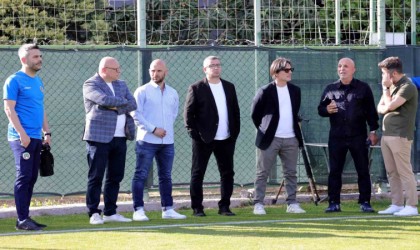 A Milli Takımı Teknik Direktörü Montelladan Alanyaspora ziyaret