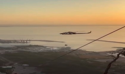 Antalyada teleferik kazasında mahsur kalanlar helikopterle kurtarıldı