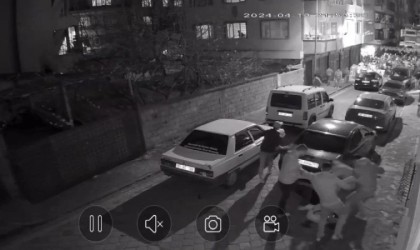 Asker eğlencesindeki kavgadan dehşete düşüren görüntüler