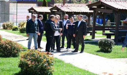 Başkan Çetinkaya sahadaki çalışmaları inceledi