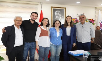 Başkan Durbaya ziyaretçi akını