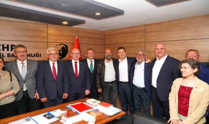 Başkan Ergin CHP Balıkesir İl Başkanlığı bayramlaşmasına katıldı