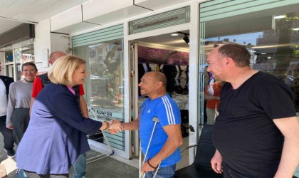 Başkan Hürriyetten esnafa teşekkür