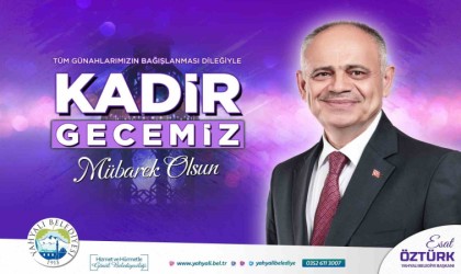 Başkan Öztürkten Kadir Gecesi Kutlama Mesajı
