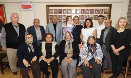 Başkan Tetik şehit yakınları ile bir araya geldi